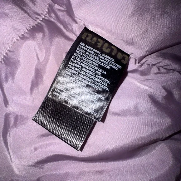 The North Face Jacket Womens Large Dryvent Quest White Purple Winter Hooded Coat - Picture 11 of 12